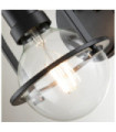 Hinkley Wall Light Steel Black