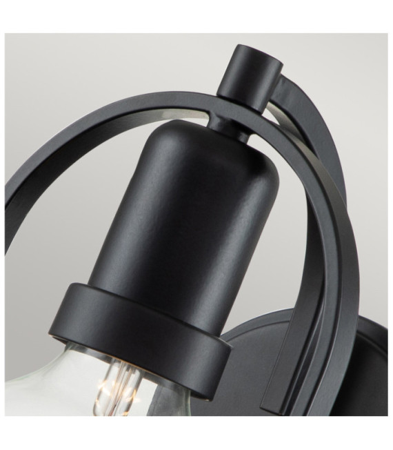 Lampada da parete Hinkley in acciaio nero