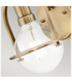 Hinkley Wall Light Steel Brass Heritage