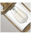Applique murale Quoizel Verre,Acier Laiton patiné