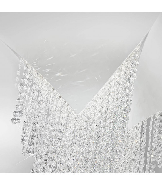 FONTE DI LUCE plafoniera design bianco opaco 1 lampadina
