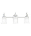 Applique murale Quoizel Verre,Acier Chrome poli