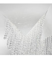 Applique murale design FONTE DI LUCE blanc mat 1 ampoule