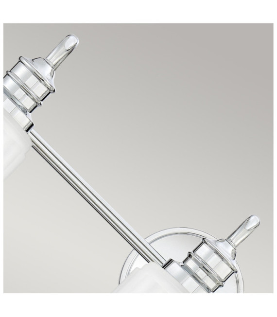 Applique murale Quoizel Verre,Acier Chrome poli
