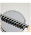 Applique murale Quoizel Verre,Acier Chrome poli