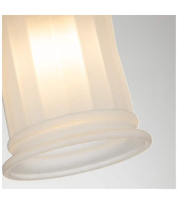 Quoizel wall light Glass, Steel Brushed brass