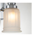 Applique murale Quoizel Verre,Acier Chrome poli