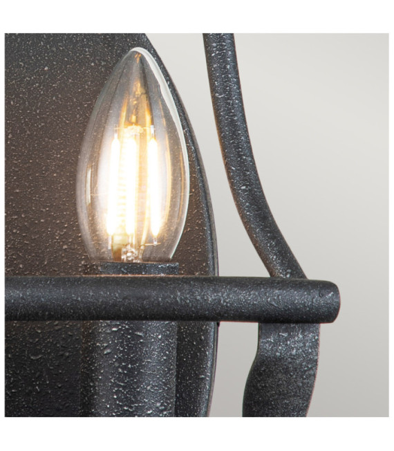Quoizel wall light Steel Gray Ash