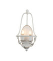 Applique murale Quoizel Acier Blanc vieilli
