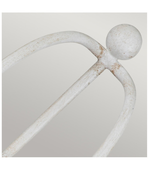 Aplique Quoizel Acero blanco envejecido