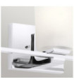 Kichler Bathroom Wall Light Opal Glass, Steel, Zinc Polished Chrome