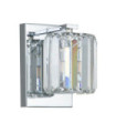 Quoizel wall light Steel, Crystal, Glass Polished chrome