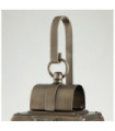 Quoizel exterior wall light Aluminum, steel, brass, transparent grained glass Burnished bronze