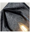 Wall light Quoizel Steel Old Black