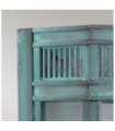 Holborn outdoor wall light Transparent glass, Verdigris brass