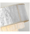 Hinkley pendant light Stainless steel, crystal Champagne gold