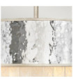 Suspension Hinkley Acier inoxydable,cristal L'or champenois