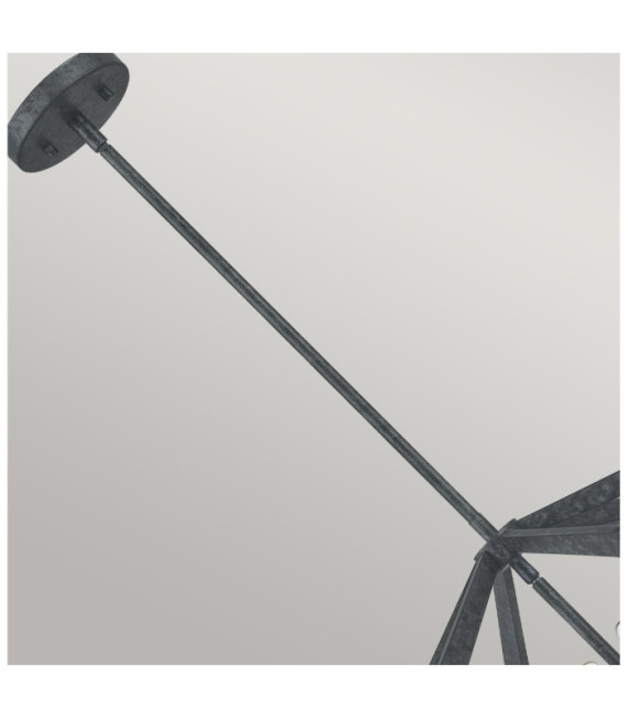 Quoizel Pendant Light Steel Old Black