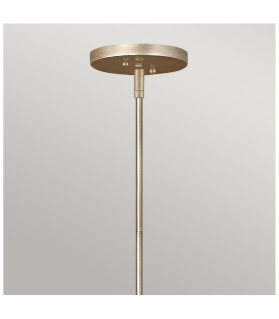 Suspension Hinkley Acier inoxydable,cristal L'or champenois