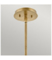 Suspension Hinkley Aluminium,verre transparent,acier Laiton Héritage