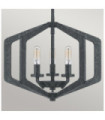 Quoizel Pendant Light Steel Old Black
