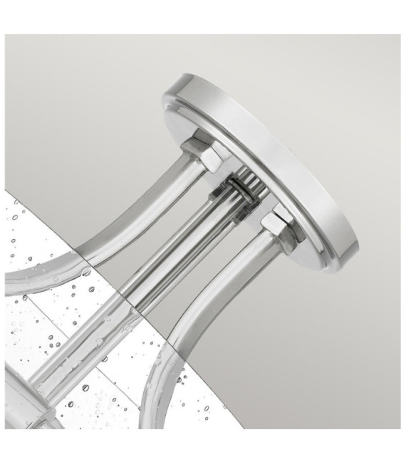 Quoizel Ceiling Light Glass, Polished Nickel Steel