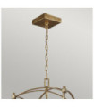 Feiss Pendant Steel Antique Gold