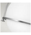 Hinkley Ceiling Light Steel, Opal Glass Brushed Nickel