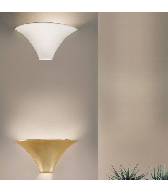 Lampada da parete bianca CARDIN 1 lampadina