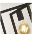 Plaza pendant light Mild steel Matt black