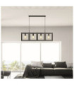 Plaza pendant light Mild steel Matt black