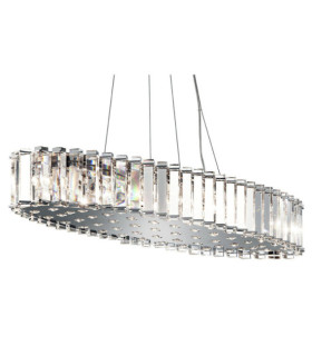 Suspension Crystal Cristal Chrome