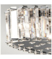 Crystal Pendant Lamp Crystal Chrome
