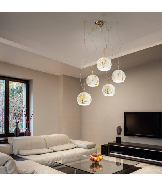 Suspension design LUNA Or 24 Carats 5 ampoules