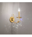Applique murale classique VICTORIA 2 Or 24 Carats 1 ampoule
