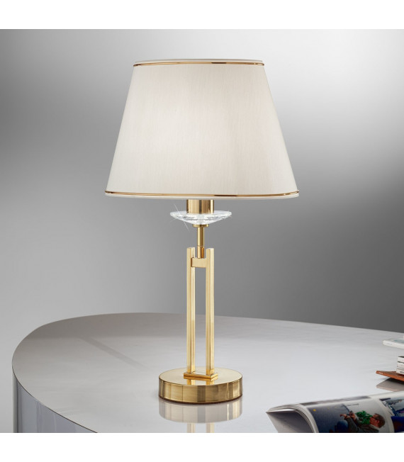 Klassische IMPERIAL englische Messing Tischlampe 1 Glühbirne