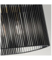 Kichler pendant light Black steel and natural brass