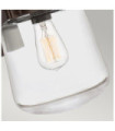 Quoizel exterior wall light Transparent glass, aluminum Western bronze