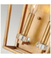 Suspension Hinkley Acier,cristal Laiton vieilli