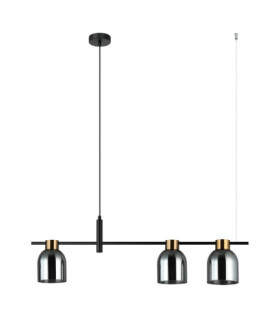Suspension Servio Acier Noir