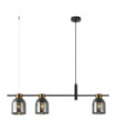 Servio Black Steel Pendant