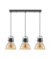 Suspension Darlena Acier Noir