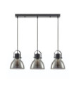 Darlena Pendant Black Steel