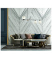 Barletta Pendant Lamp Glass, Black Steel, Antique Bronze