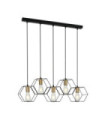 Suspension Aina Acier Noir