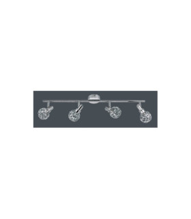 Erazma pendant light Metal alloy Chrome