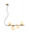 Suspension Reverso Verre,Acier Laiton