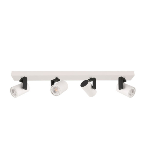 Barre de spots Mola Blanc, Noir