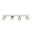 Barre de spots Karlota Acier,Aluminium Blanc, Noir