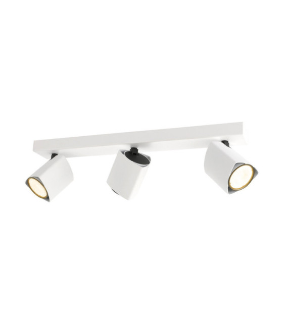 Barre de spots Merusa Acier,Aluminium Blanc, Noir
